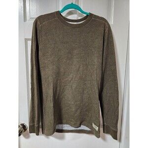 Abercrombie & Fitch Green Pullover Crew Sweaters For Men Size Medium